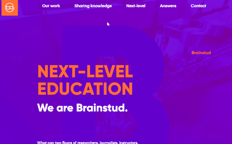 Brainstud website